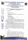 Vista preliminar de documento BASES DE LA CONVOCATORIA PARA LA CONTRATACION ADMINISTRATIVA DE SERVICIOS PROCESOS CAS N°002-2024-MDH/LC