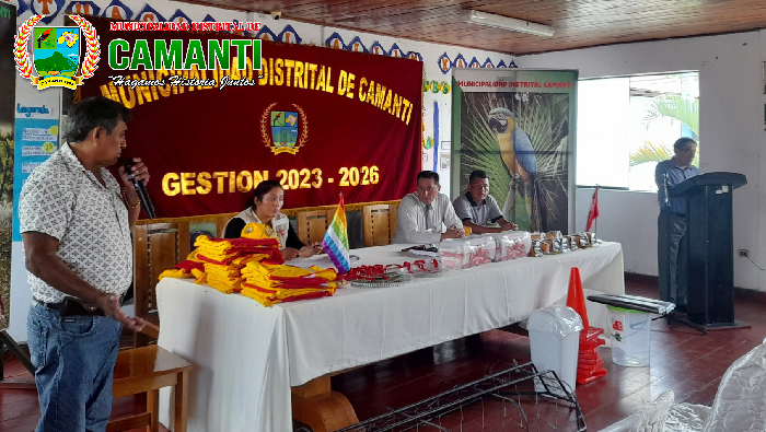 Camanti Fortalece Seguridad Ciudadana con Juramentación de Juntas Vecinales y Entrega de Equipos de Patrullaje