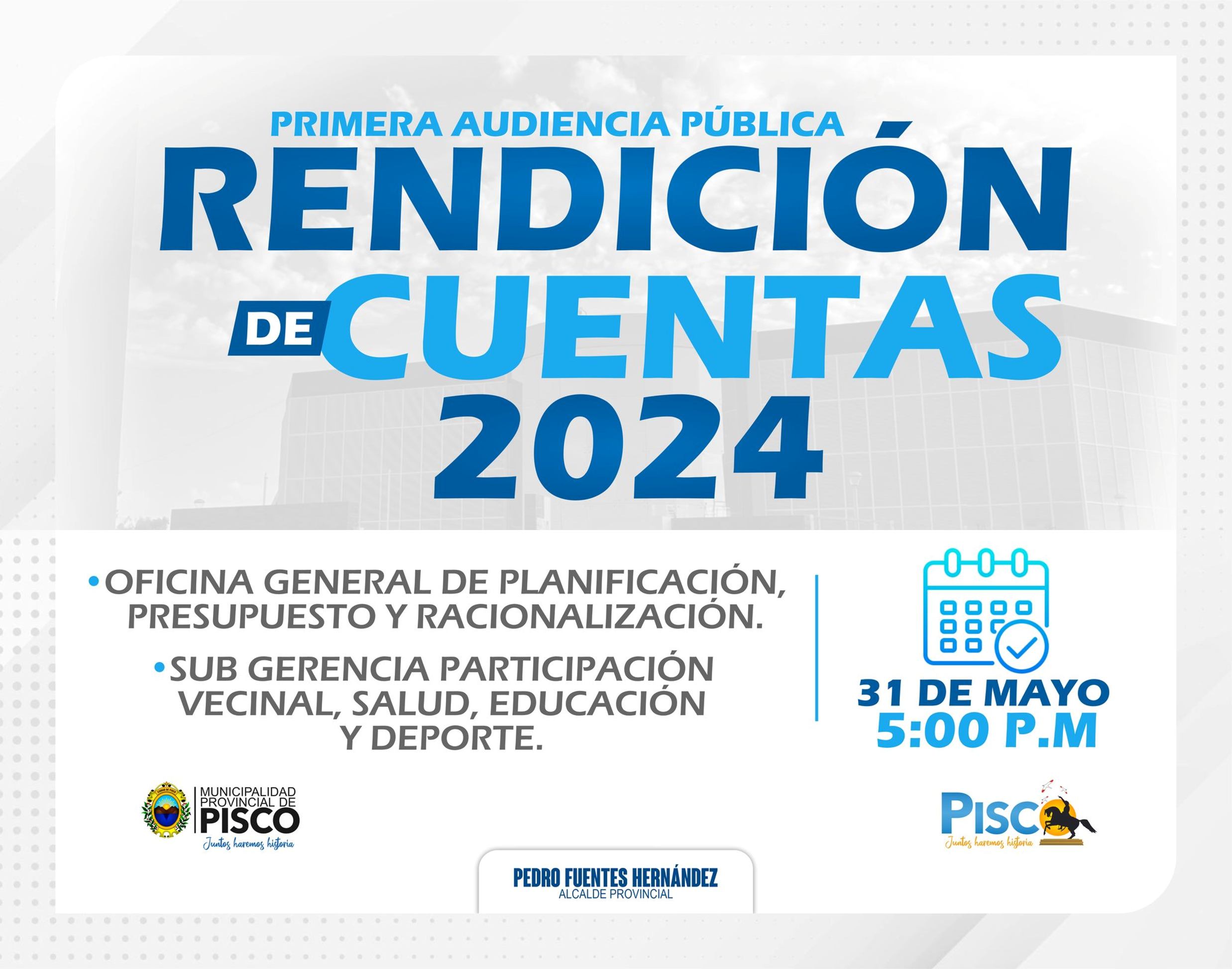 INVITACION A LA POBLACION