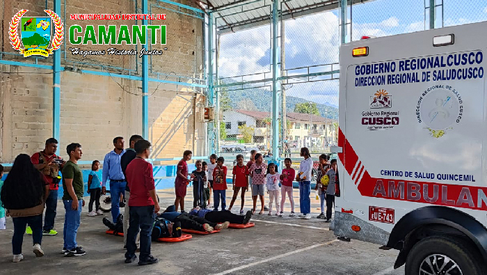 La Municipalidad de Camanti Participa en el II Simulacro Multipeligro con Éxito
