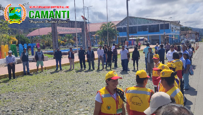 La Municipalidad de Camanti Participa en el II Simulacro Multipeligro con Éxito