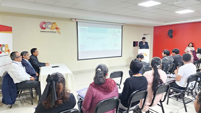 Unasam realiza taller informativo sobre clínica empresarial 