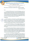 Vista preliminar de documento RESOLUCION DE LA SUB GERENCIA DE ADMINISTRACION Y FINANZAS Nº 057-2024-MDH