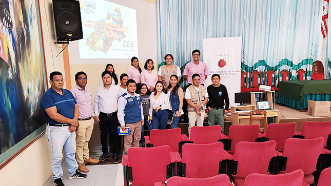 Participamos en el Taller de socialización y difusión del uso del instrumento de gestión de la ZEE en Tumbes