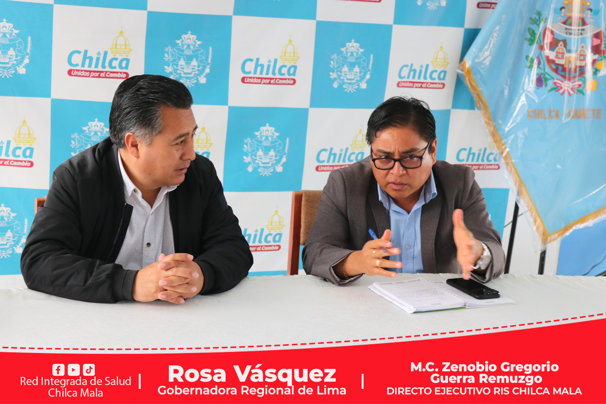 Gobierno Regional de Lima; Diresa Lima; RIS Chilca Mala y la Municipalidad de Chilca ¡Juntos contra el dengue!