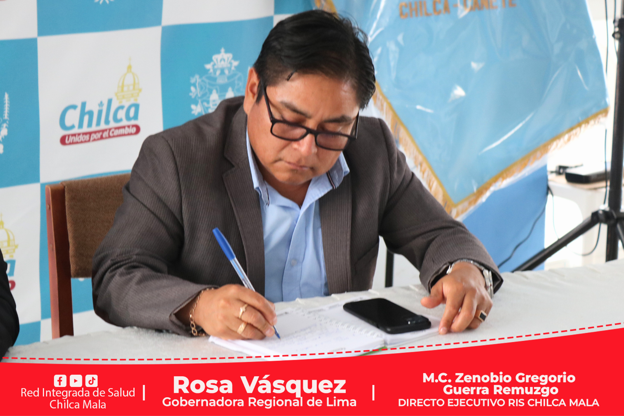 Gobierno Regional de Lima; Diresa Lima; RIS Chilca Mala y la Municipalidad de Chilca ¡Juntos contra el dengue!