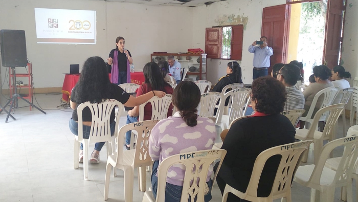 Juzgado de Familia de Paita recepciona denuncias por violencia en Pueblo Nuevo de Colán