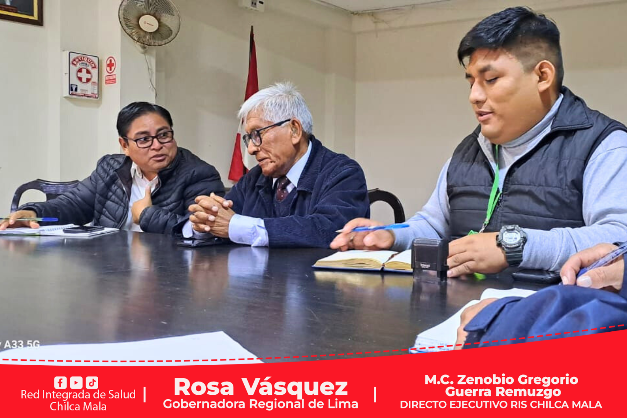 Gobierno Regional de Lima; Diresa Lima; RIS Chilca Mala y la Municipalidad de Mala ¡Juntos contra el dengue!