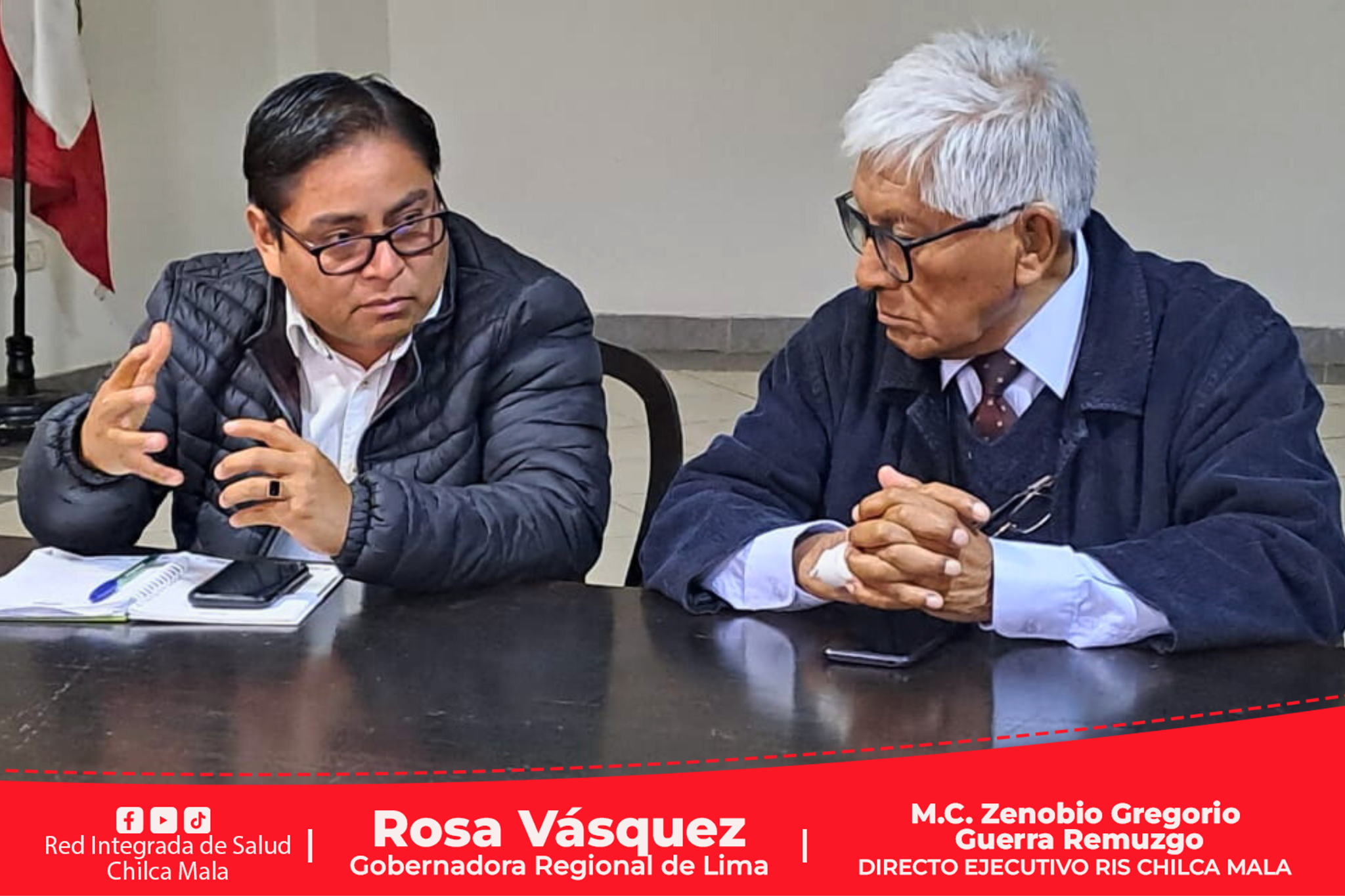 Gobierno Regional de Lima; Diresa Lima; RIS Chilca Mala y la Municipalidad de Mala ¡Juntos contra el dengue!