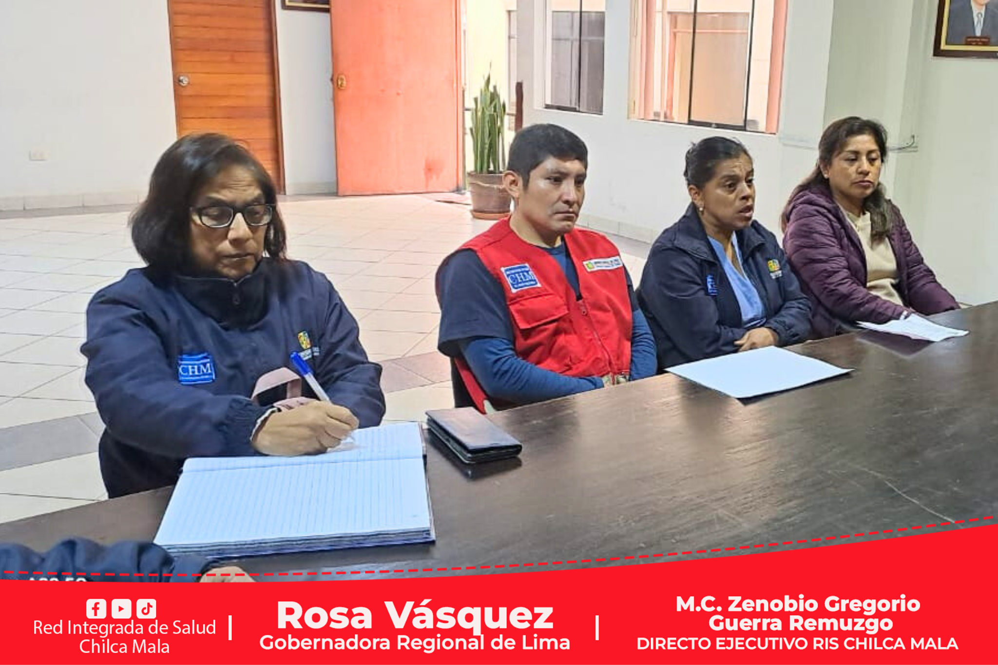 Gobierno Regional de Lima; Diresa Lima; RIS Chilca Mala y la Municipalidad de Mala ¡Juntos contra el dengue!