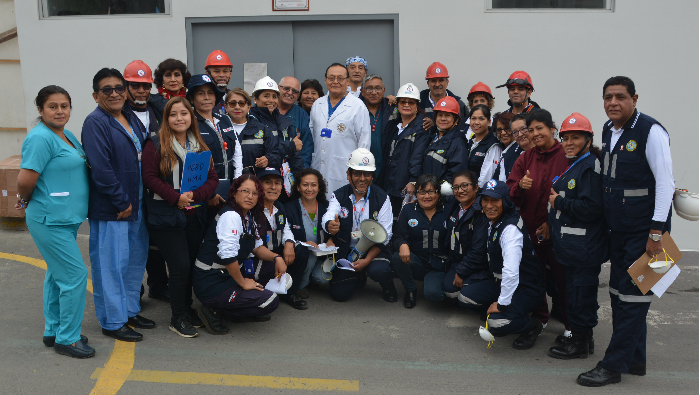 Participamos activamente de simulacro nacional multipeligro