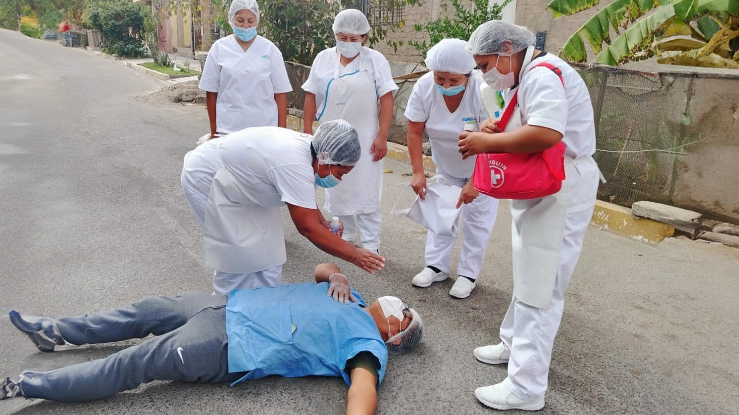 Cuna Más participa de simulacro multipeligo 2024