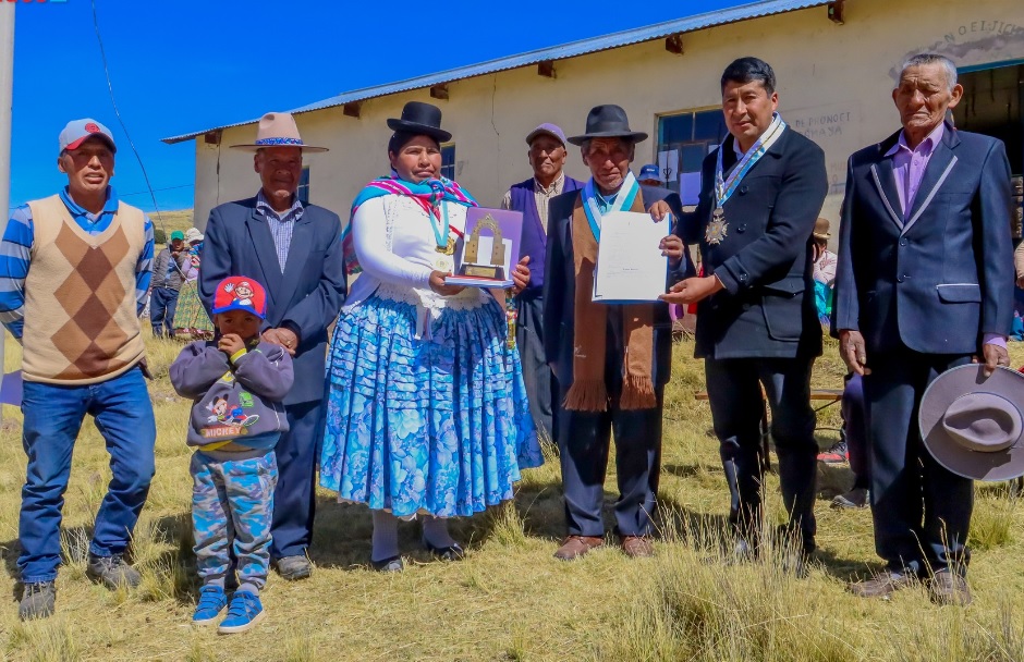 La comunidad campesina de Jichuyo Pamaya celebra con orgullo su XXXVI Aniversario de creación política