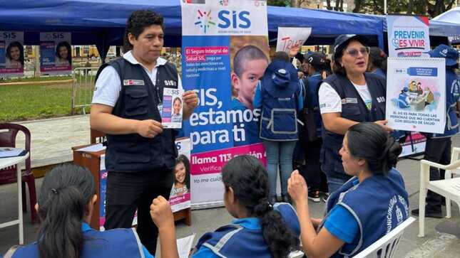 Minsa: más de 13 millones de peruanos se benefician con atenciones preventivas financiadas por el SIS