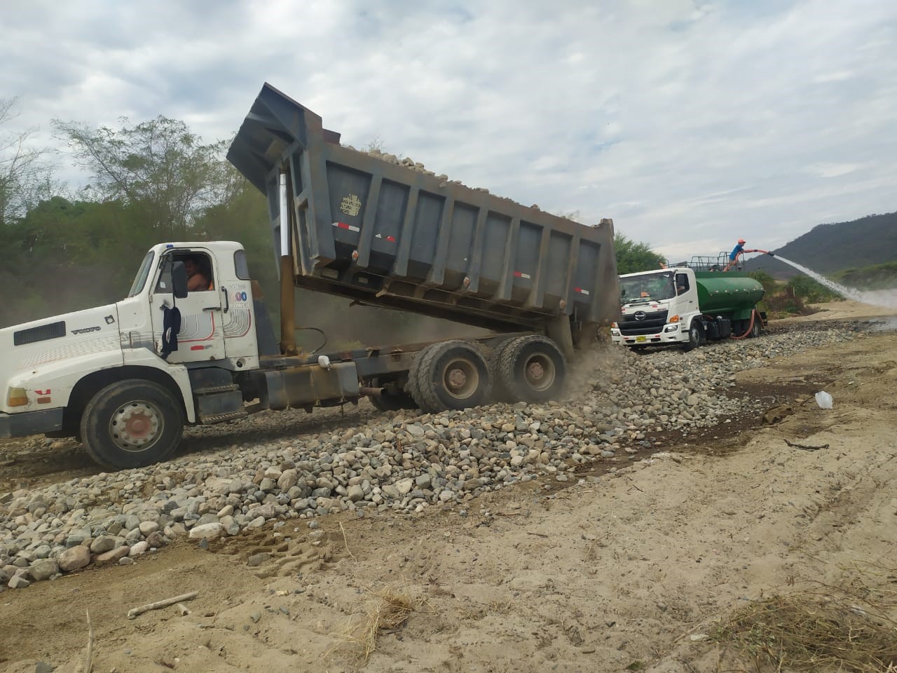 .
Con puente Bailey GORE evitar aislamiento de tres centros poblados de Tambogrande