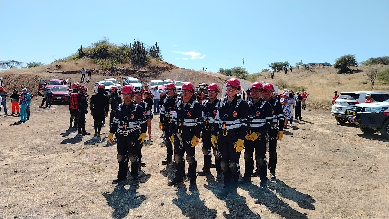 GORE: Así fue el primer simulacro de sismo con desembalse del reservorio Poechos