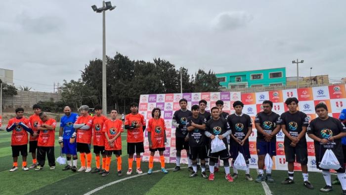 Callao Querido se coronó como campeón del primer torneo inclusivo “Todos somos fútbol”