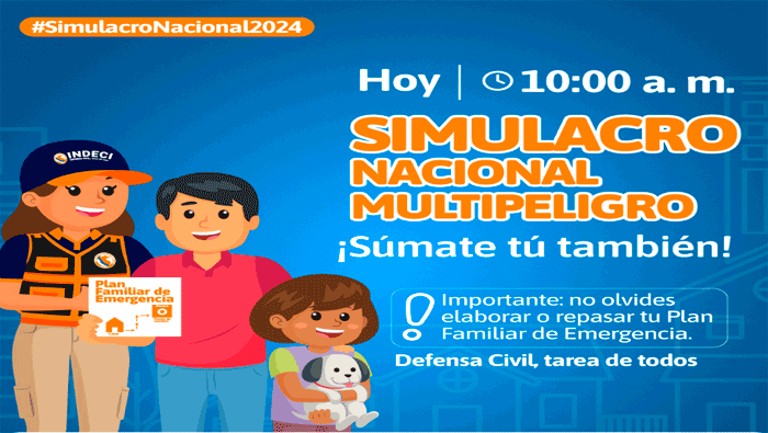 Simulacro Nacional 2024
