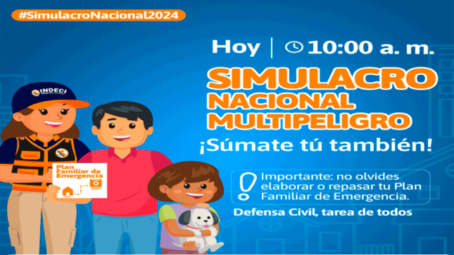 Simulacro Nacional 2024
