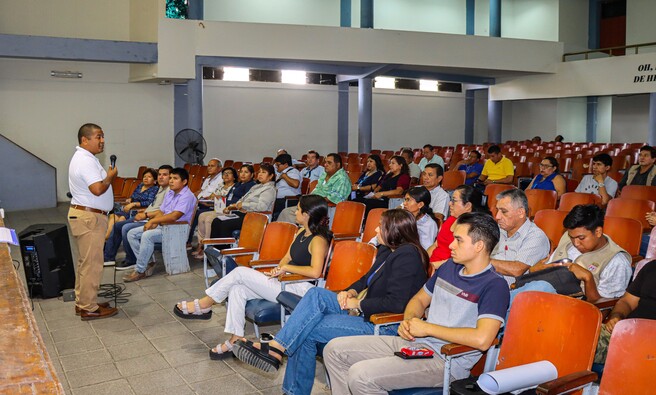 Este primer taller forma parte del levantamiento de información técnica del Proyecto de Catastro Urbano Nacional, el cual tiene como meta registrar un total de 1'650,431 unidades catastrales.