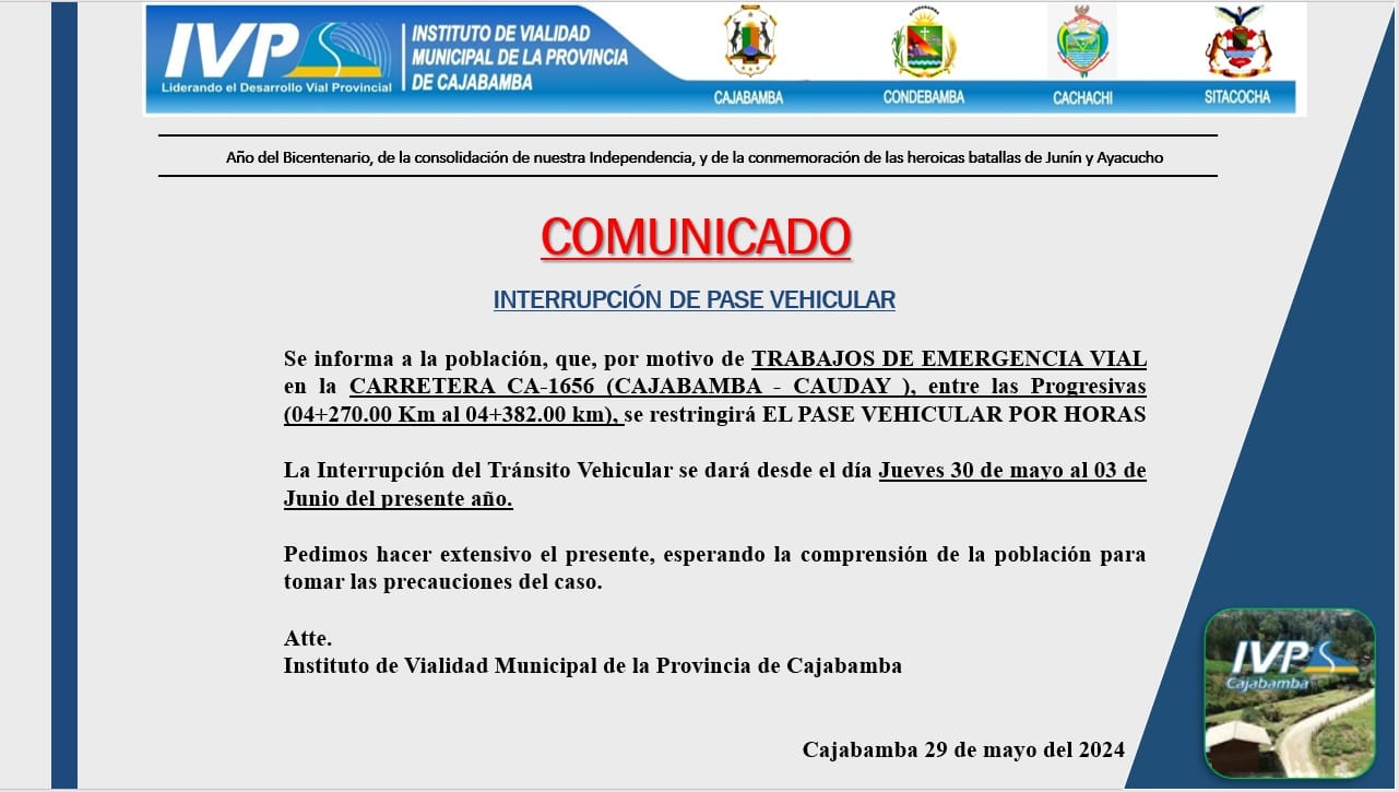 Comunicado