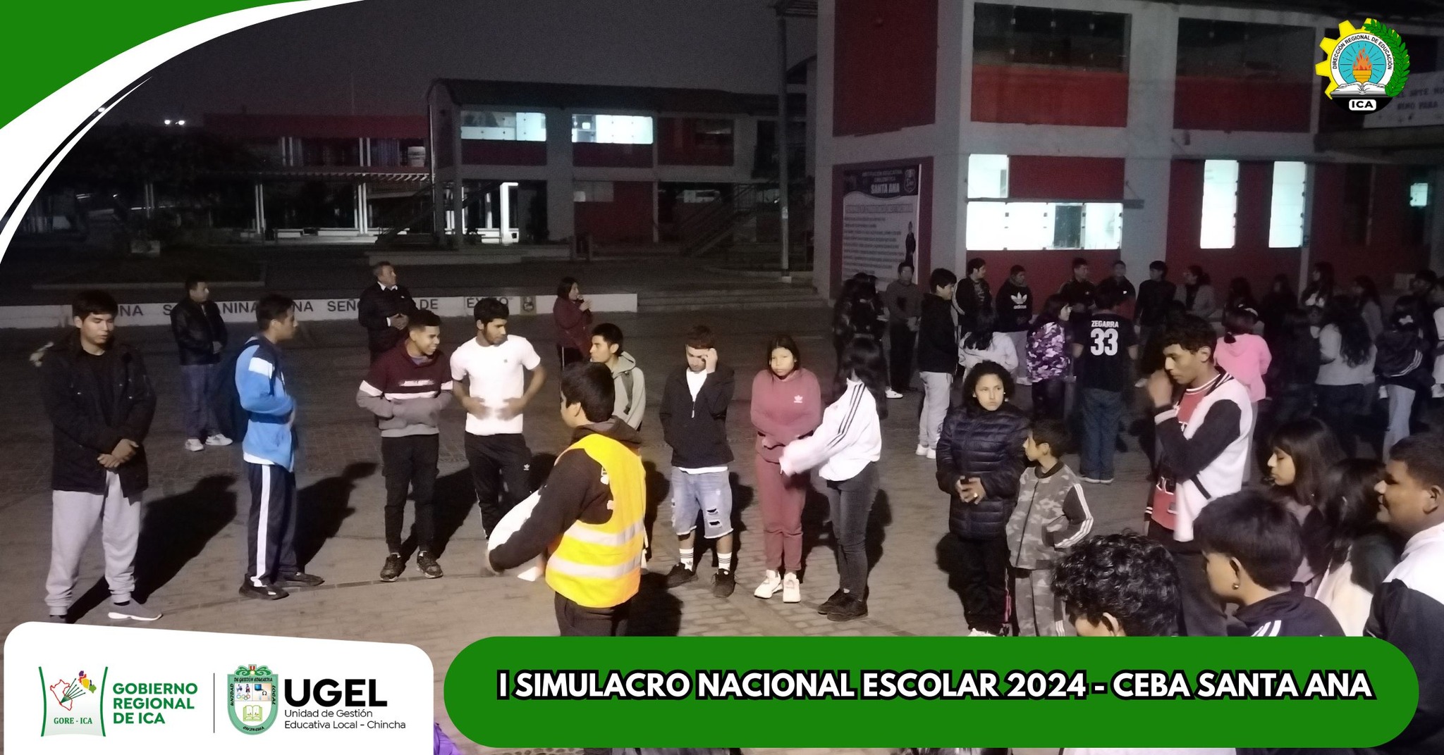 I Simulacro Nacional Escolar 2024