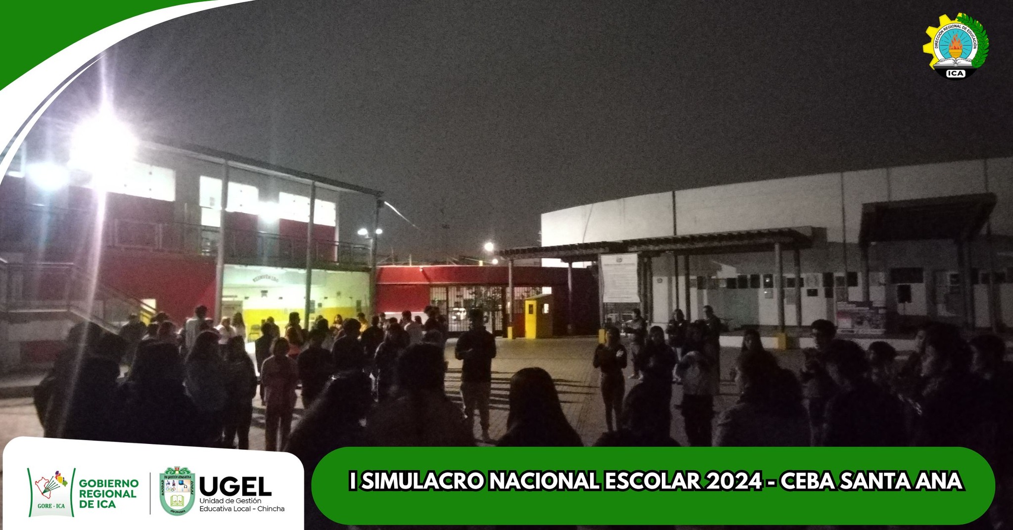 I Simulacro Nacional Escolar 2024