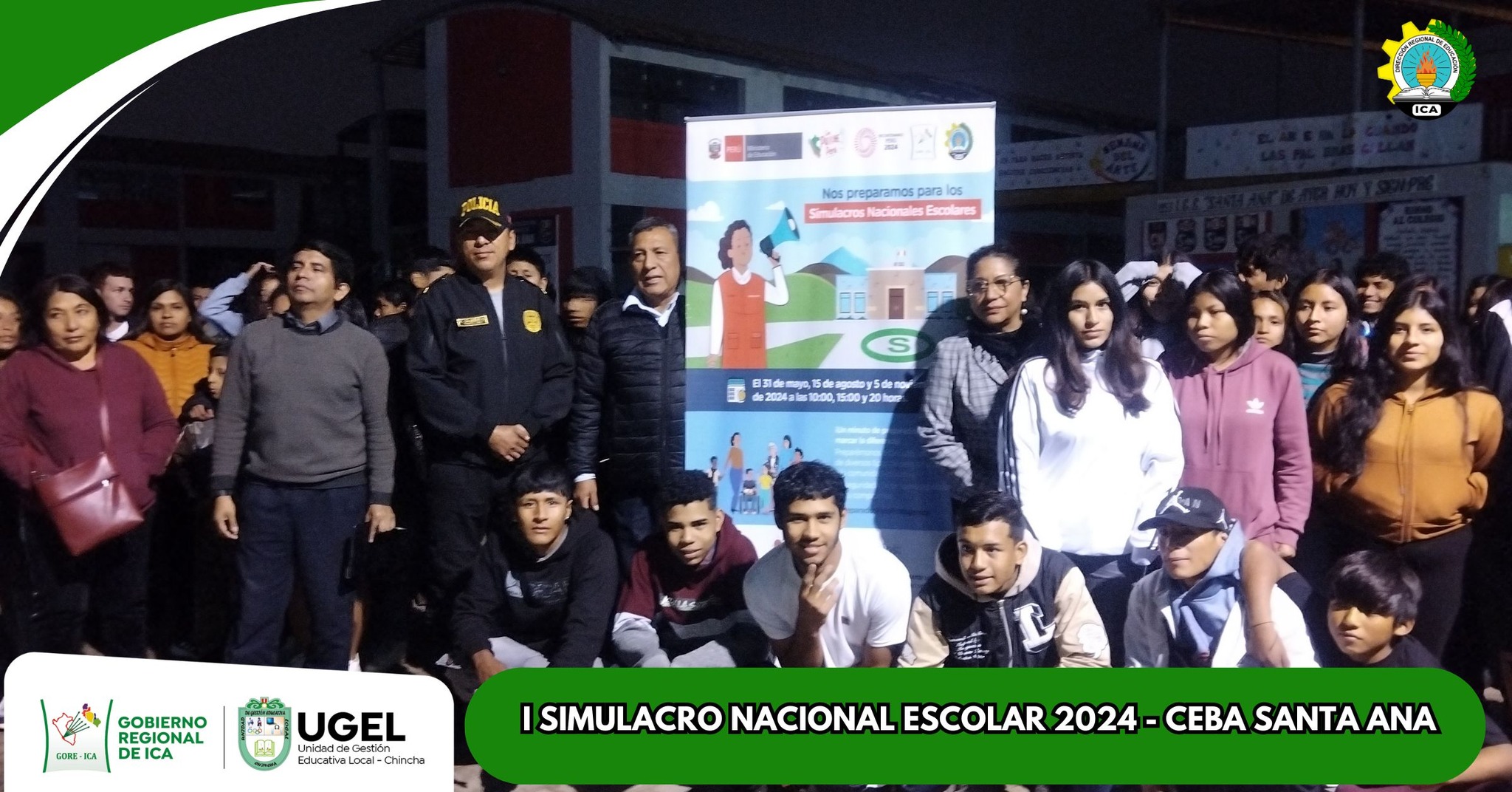 I Simulacro Nacional Escolar 2024