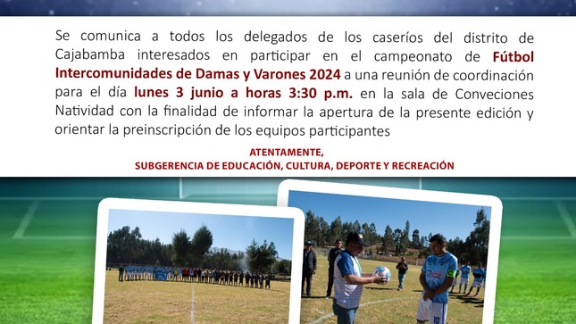 Atención intercomunidades