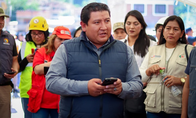 Imagen del simulacro