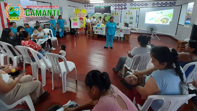Municipalidad de Camanti Promueve la Nutrición Infantil con Sesión Demostrativa de Alimentos Ricos en Hierro