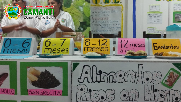 Municipalidad de Camanti Promueve la Nutrición Infantil con Sesión Demostrativa de Alimentos Ricos en Hierro