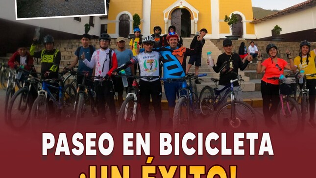 Paseo en bicicleta ¡un éxito!