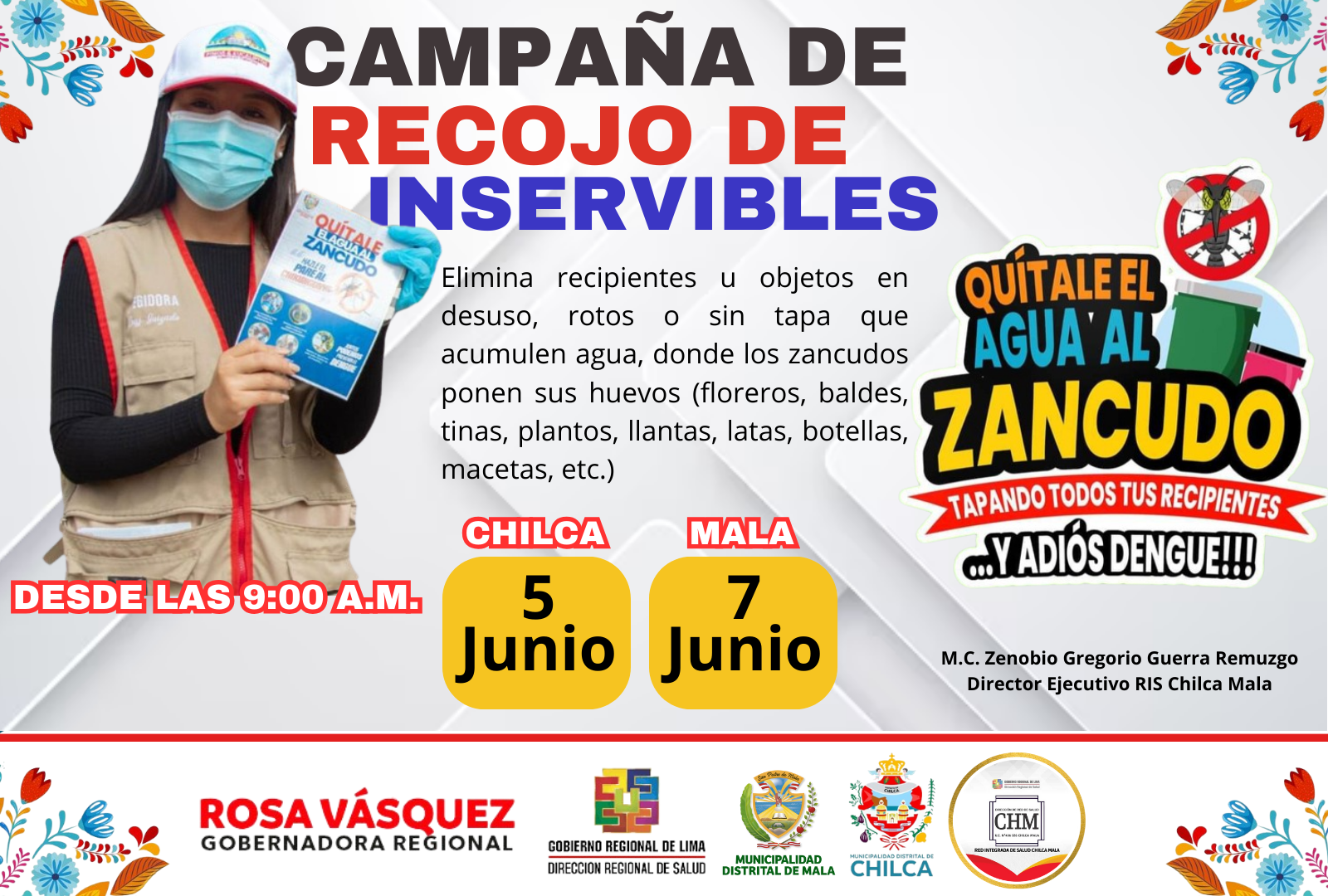 Campaña de Recojo de Inservibles en la RIS Chilca Mala 2024