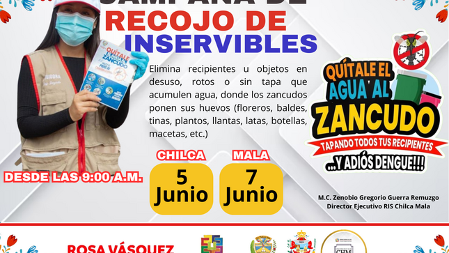 Campaña de Recojo de Inservibles en la RIS Chilca Mala 2024