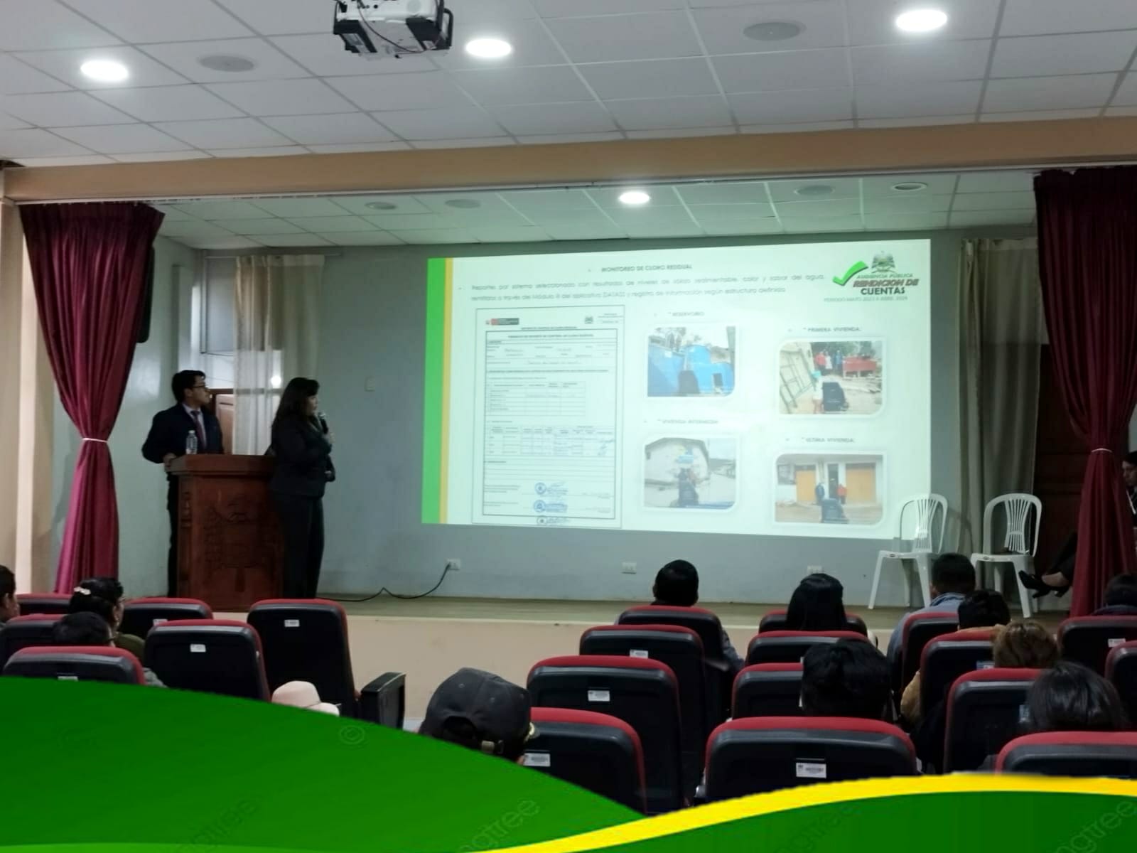 Exposición de audiencia publica