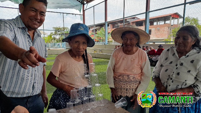 Camanti Celebra el Día del Adulto Mayor con Actividades Recreativas y de Sensibilización