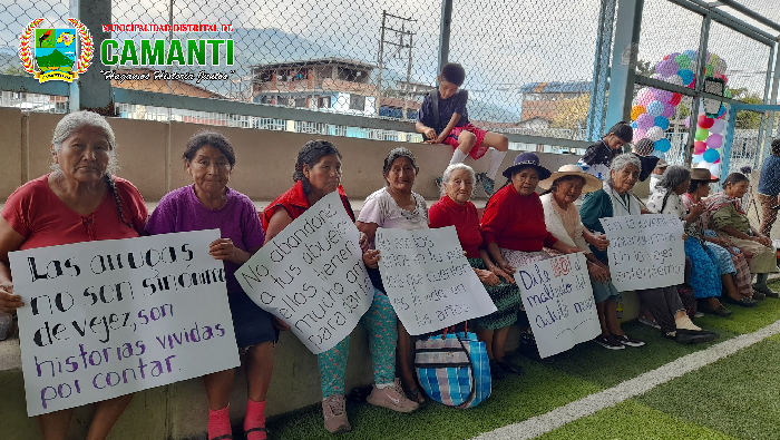 Camanti Celebra el Día del Adulto Mayor con Actividades Recreativas y de Sensibilización