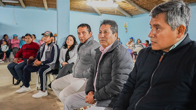 El alcalde provincial de Huarmey, Cavino Cautivo Grasa, llegó hasta el Centro Poblado de Quita Sombrero del distrito de Culebras.