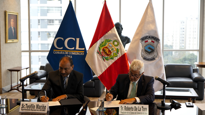 Sucamec y la CCL incentivan la formalización de empresas que brindan servicios cruciales para el fortalecimiento de la Seguridad Ciudadana