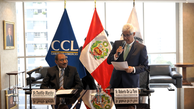 Sucamec y la CCL incentivan la formalización de empresas que brindan servicios cruciales para el fortalecimiento de la Seguridad Ciudadana