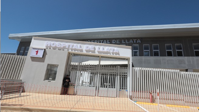 Huánuco: nuevo Hospital de Llata beneficiará a más de 47 000 personas