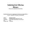 Vista preliminar de documento Solicitud de Oferta de Bien