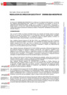 Vista preliminar de documento Resolución Directoral Ejecutiva