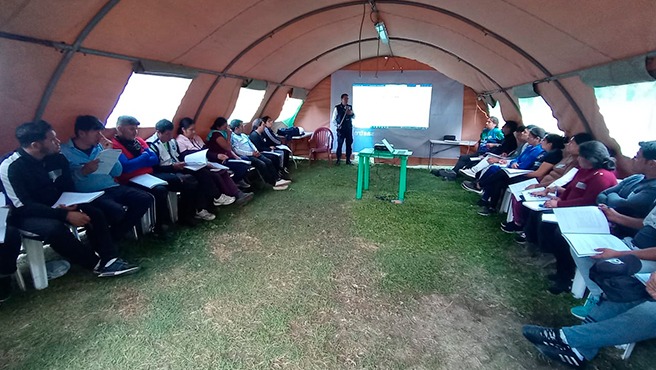 Más de 80 brigadistas de Áncash, Junín y Lima norte son capacitados en respuesta a emergencias y desastres