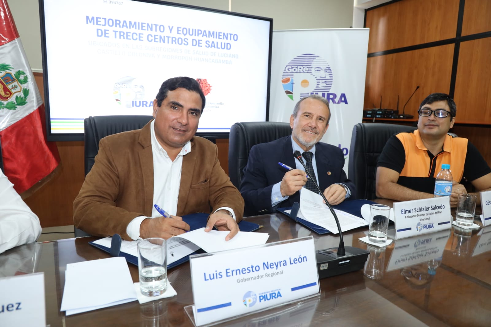 GORE y Plan Binacional mejorarán y equiparán trece centros de salud
