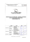 Vista preliminar de documento Guía de Evaluación del Control Interno en la Auditoría Financiera Gubernamental 
