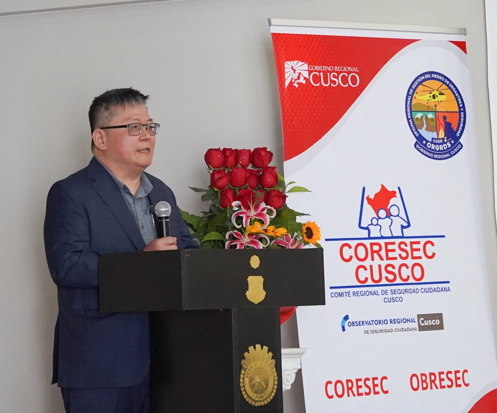 Presidenta de la Corte de Cusco participó en el “I Congreso Nacional de Observatorios Regionales de Seguridad Ciudadana 2024"