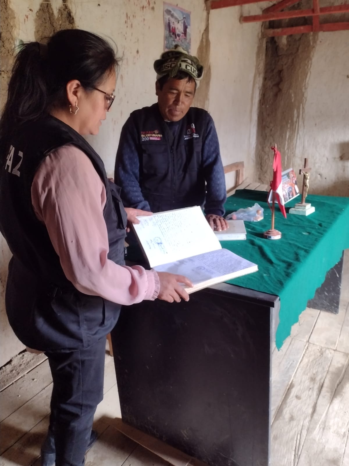 JUECES DE PAZ DE PAUCARTAMBO FORTALECEN SUS FUNCIONES Y COMPETENCIAS