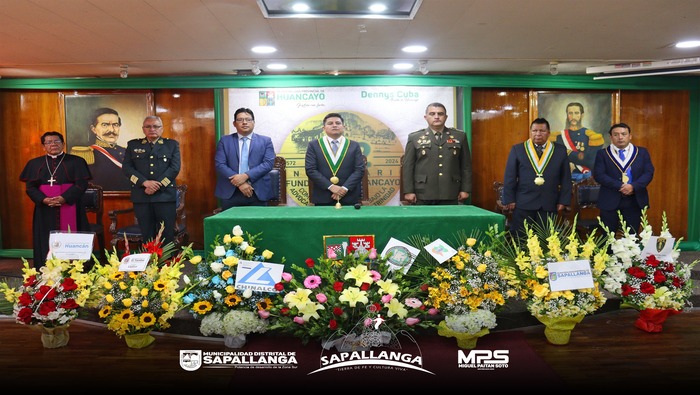 "Feliz 452° Aniversario de Huancayo como Pueblo de Indios, Bajo la Advocación de la Santísima Trinidad"